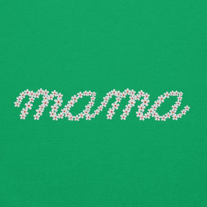 Embroidered Floral Mama Sweatshirt, Mama Crewneck, Embroidered Sweatshirt for Mom Gift Custom Crewneck, Personalized Mama, Floral Mama Shirt