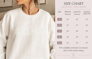 Personalized Mama Sweatshirt with Kid Names on Sleeve, Mothers Day Gift, Birthday Gift for Mom, New Mom Gift, Minimalist Cool Mom Sweater