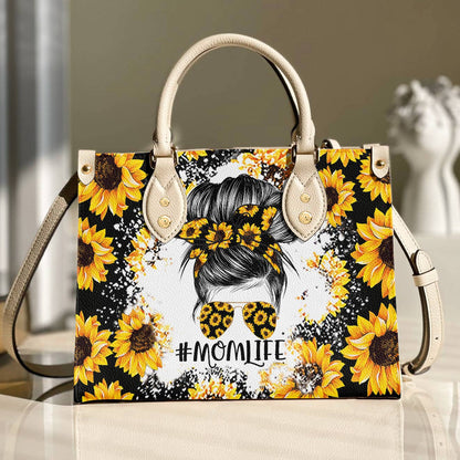 Momlife Sunflower Leather Bag