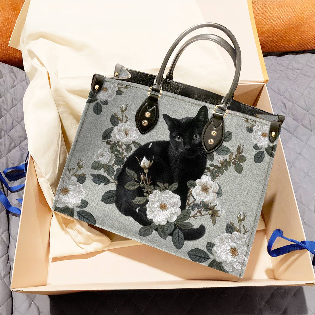 Leather Bag The Enchanted Cat