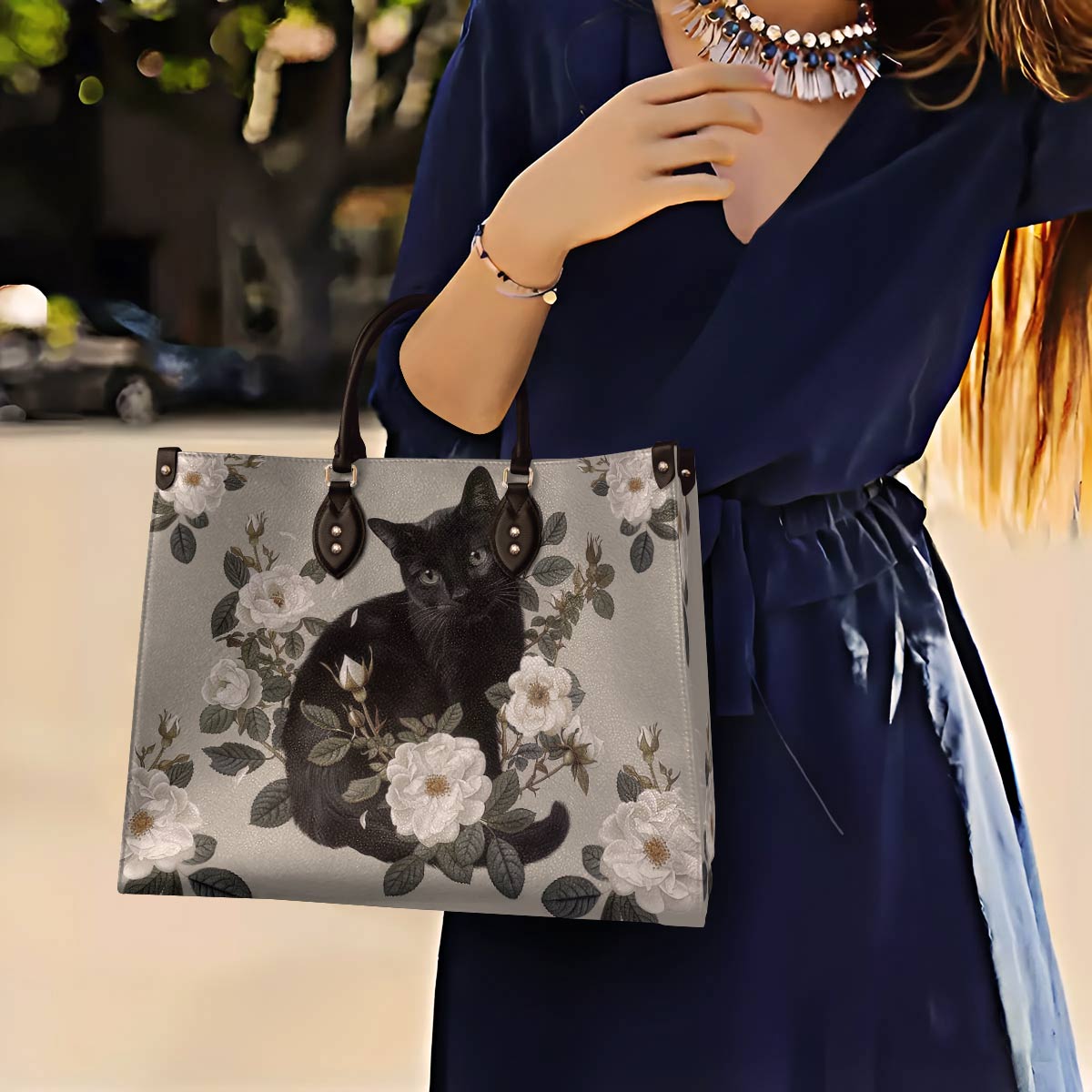 Leather Bag The Enchanted Cat