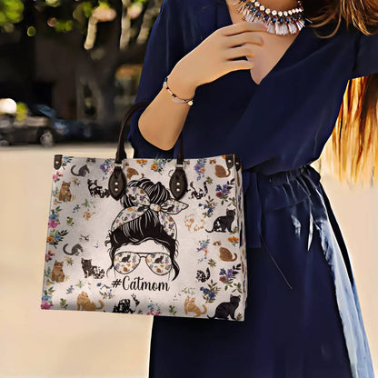 Leather Bag Catmom