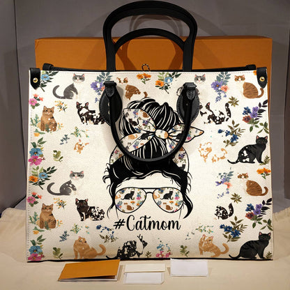 Leather Bag Catmom