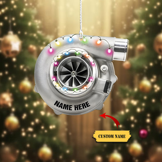 Mechanic Custom Name Shape Ornament, Ornament Decoration, Ornament For Gift, Ornament Christmas