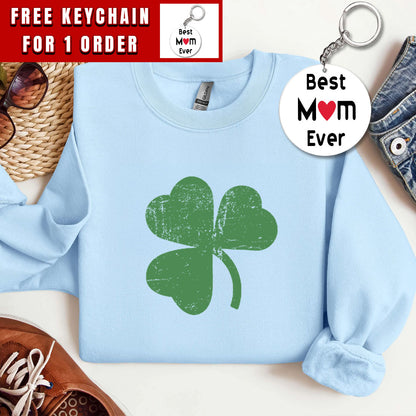 Retro Shamrock Sweatshirt, Womens Shenanigans Sweatshirt, Cute St Patricks Day Sweatshirt, Lucky Sweatshirt, Irish Shirt
