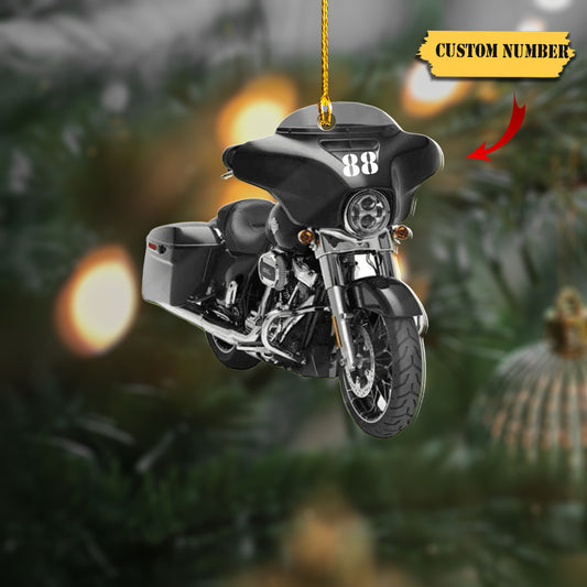 Motorcycle Ornament – Grand Touring new, Gift for Motorcycle lover, Ornament Decoration, Ornament For Gift, Ornament Christmas