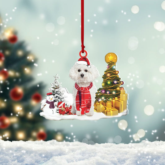 Pamaheart- Ornament- Bichon Frise Christmas Ornament Dog Ornament, Car Ornament, Christmas Ornament, Ornament Decoration, Ornament Christmas - TeeZworldVN