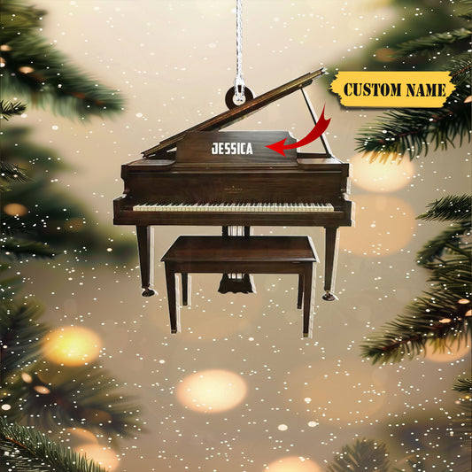 Piano Ornament for Piano Players, Piano Christmas Ornament Decor, Ornament Decoration, Ornament For Gift, Ornament Christmas