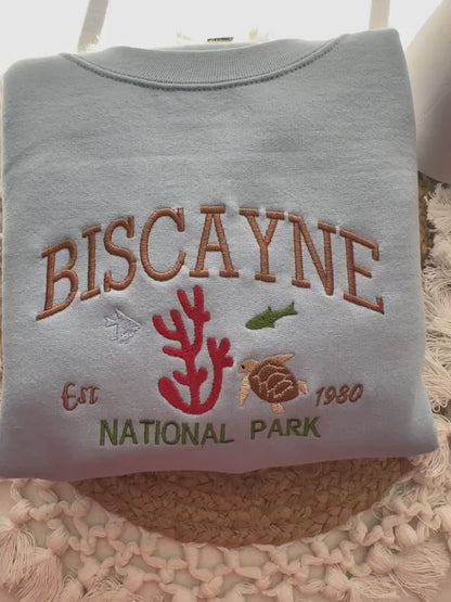 Custom Your National Park Embroidered Crewneck-embroidered Crewneck-National Park Sweatshirt