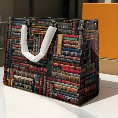 Leather Bag The Bookish Elegance