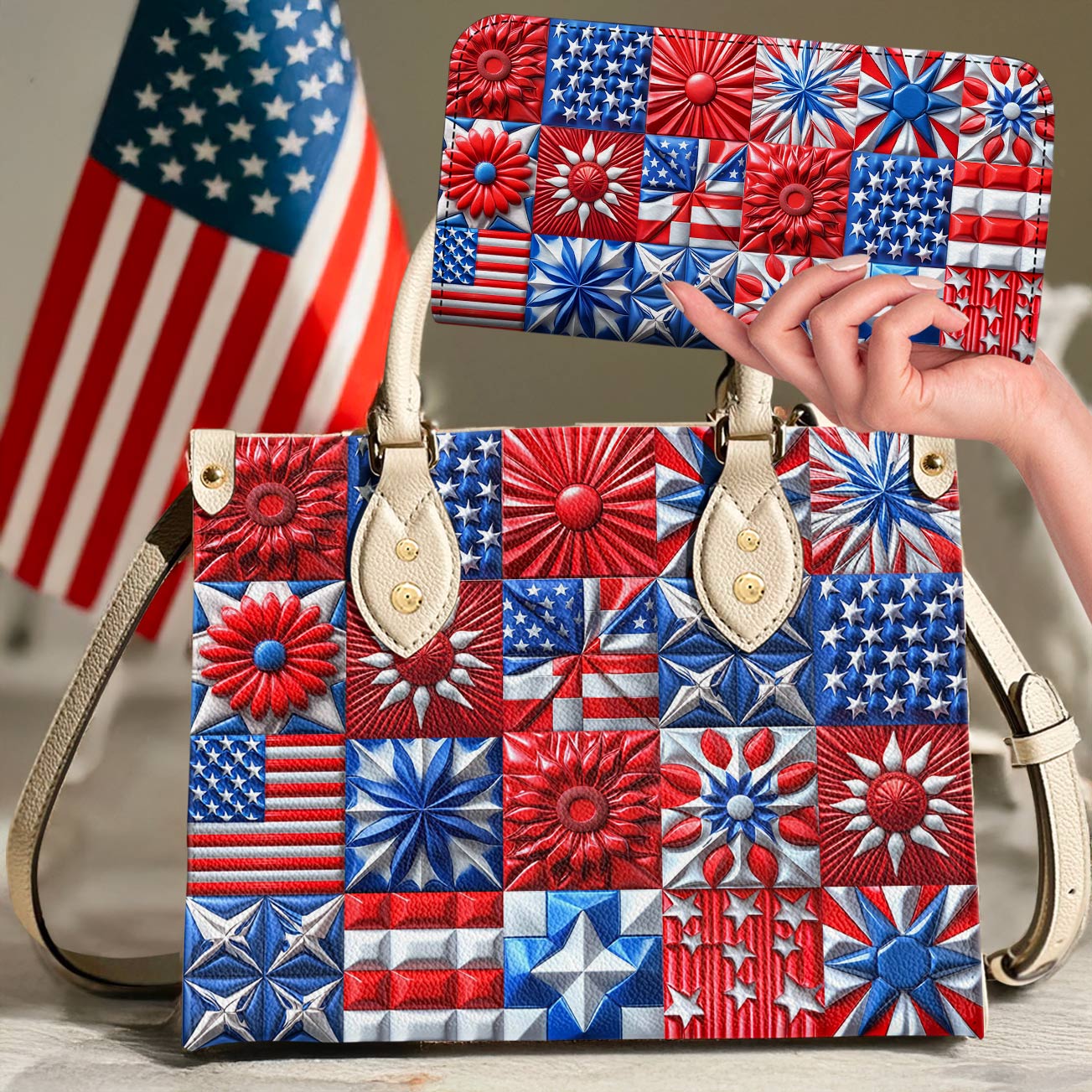 Leather Bag Sunshine American