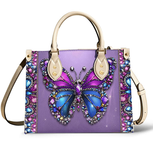 Leather Bag Violet Royalty