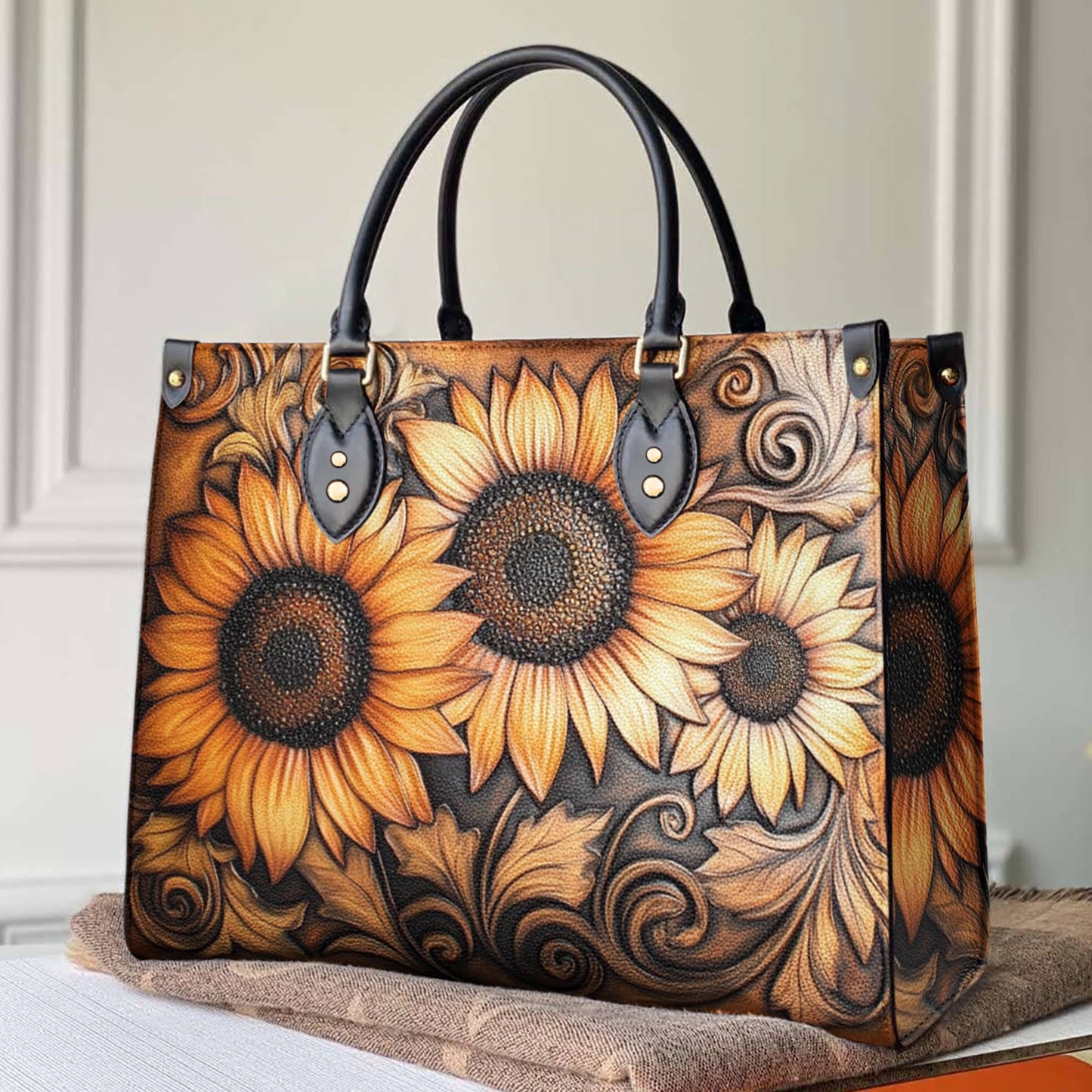 Leather Bag Golden Grace