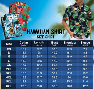 Custom Face All Over Print Tropical Style Hawaiian Shirt