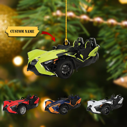 SLS Motorcycle christmas ornament, Christmas Gift for Motorcycle lover, Ornament Decoration, Ornament For Gift, Ornament Christmas