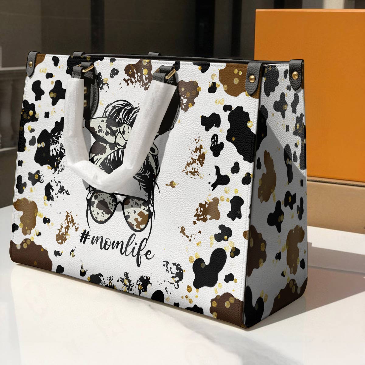 Cow Leather Bag Momlife