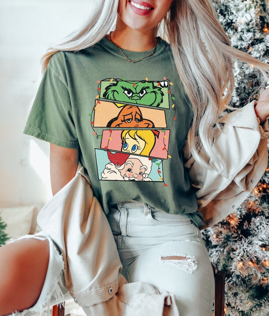 Merry Christmas Sweatshirt Christmas, Retro Christmas T-shirt, Christmas For Gift, Sweater Christmas