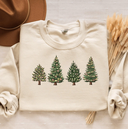Christmas Tree Sweatshirt, Womens Christmas Sweater, Christmas Crewneck, Christmas Matching Shirts, Winter Sweatshirt, Gift For Christmas
