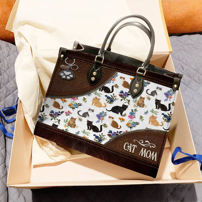 Leather Bag Beautiful Catmom