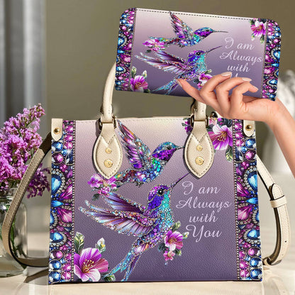Hummingbird Leather Bag I Am Always With You