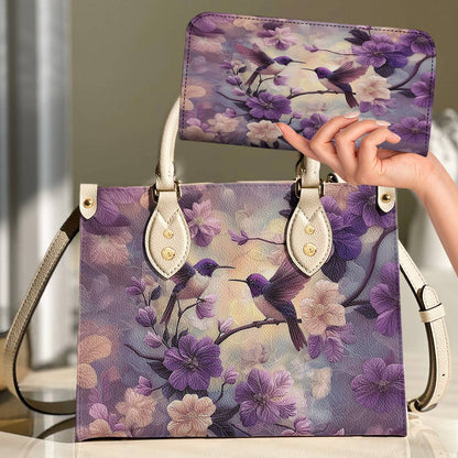 Leather Bag Ethereal Flutter