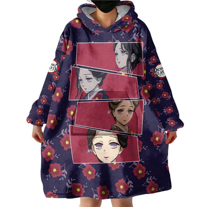 Tamayo - Demon Slayer Wearable Blanket Hoodie Anime Style TS04