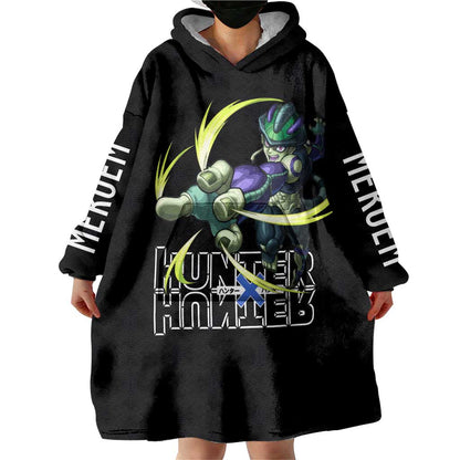 Meruem - Hunter X Hunter Wearable Blanket Hoodie Japan Anime Style TS04