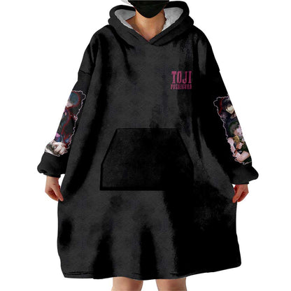 Fushiguro Toji V2 Jujutsu Kaisen Wearable Blanket Hoodie Japan Anime Style TS04