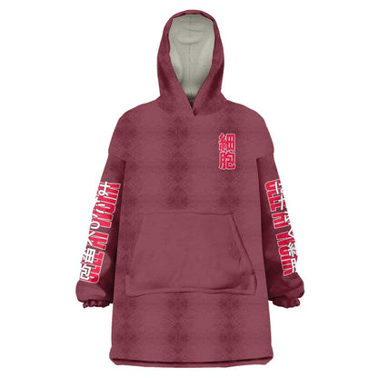 Cells at Work Wearable Blanket Hoodie Japan Anime Style TS04