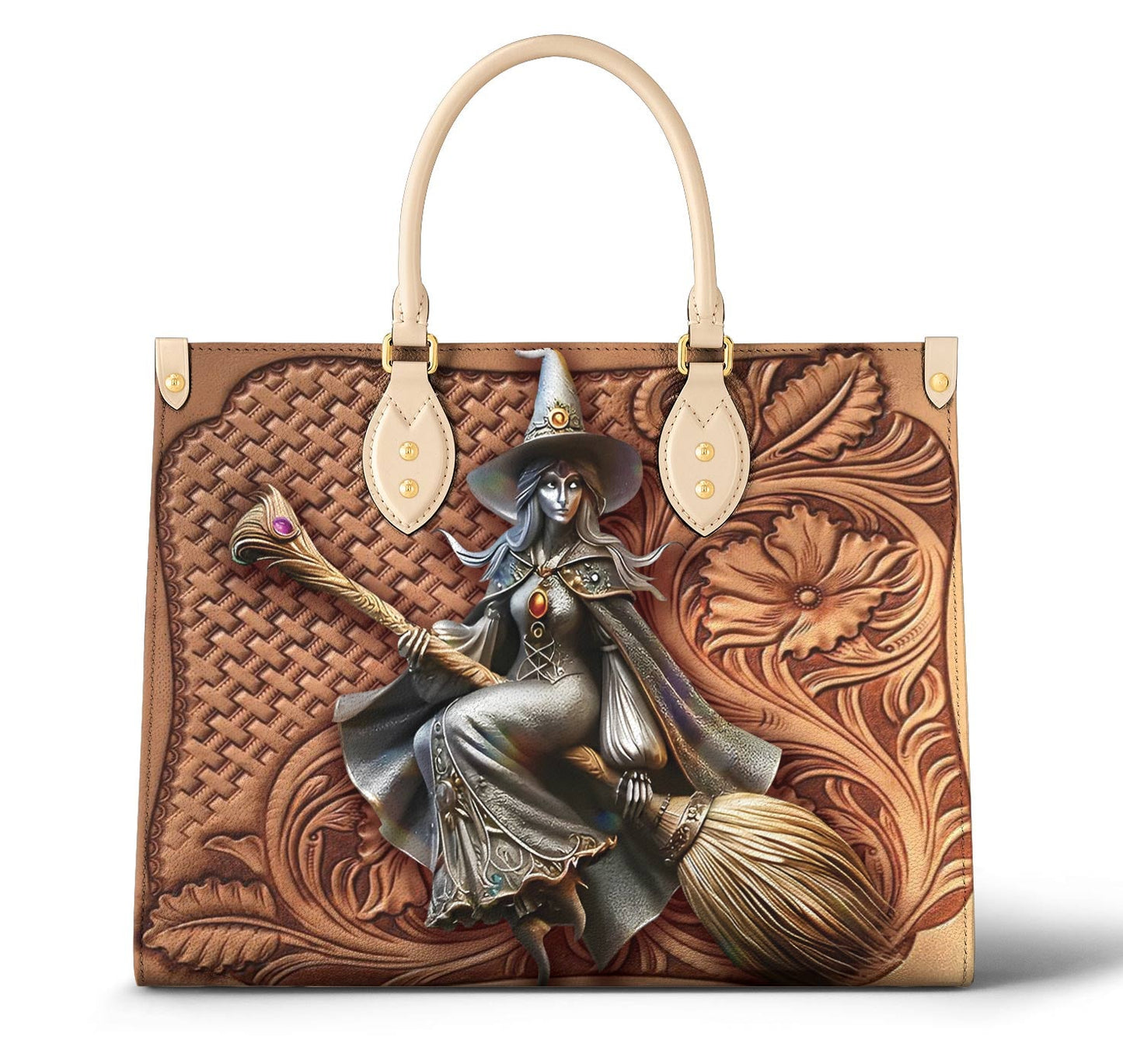 Witch Leather Bag The Enchanted Witch