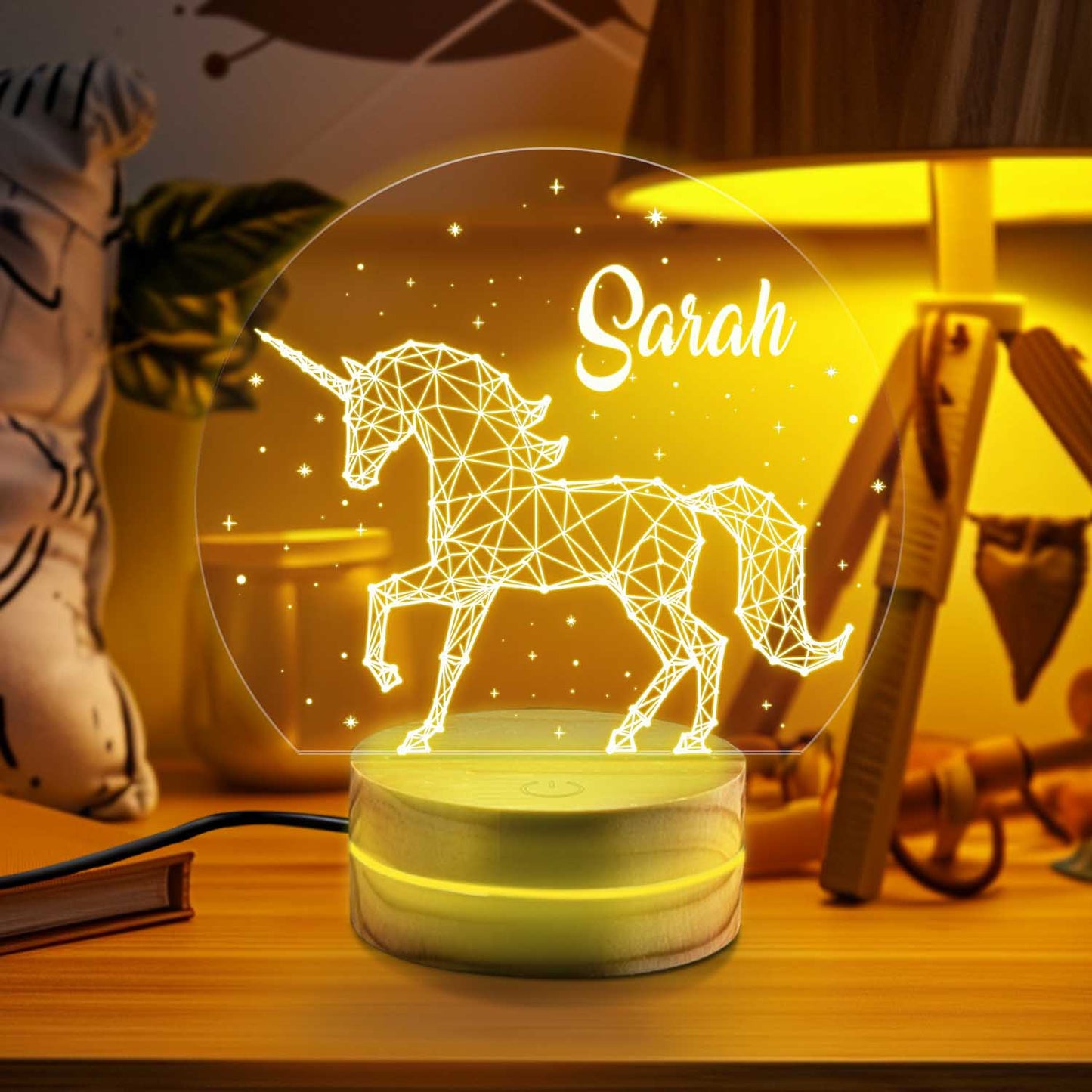 Unicorn, Night Light, Personalized Night Lights Kids, Night Lights, Bedroom Night Lights, Kids Bedroom Decor, Night Lights for Girls or Boy