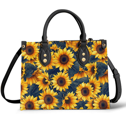Sunflower Leather Bag Harvest Glow