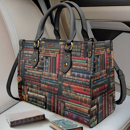 Leather Bag The Bookish Elegance
