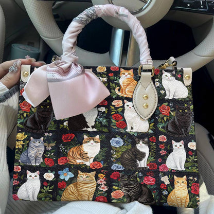 Leather Bag Cat Lover’s Paradise