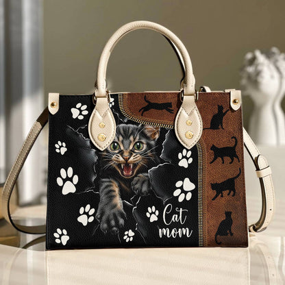 Leather Bag Catmom