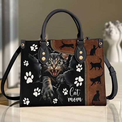 Leather Bag Catmom