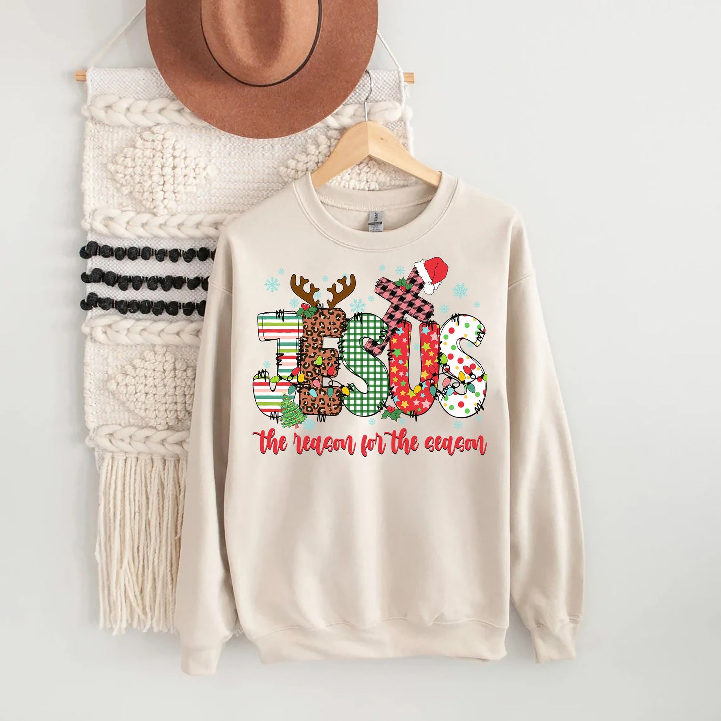 Jesus The Reason For The Season, Christmas T-shirt, Christmas For Gift, Sweatshirt Christmas, Christmas Gift