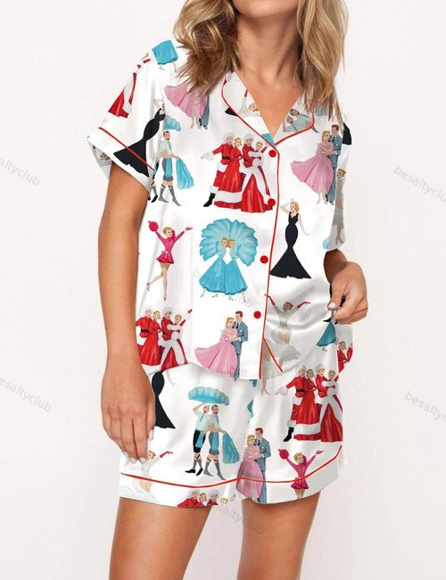 Christmas Satin Pajama Set