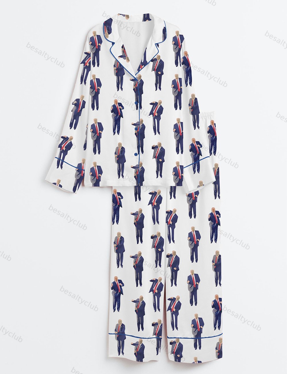 America DJ Long Sleeve Pajama Set