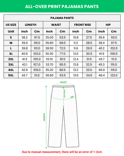 Our Neon Skull & Floral Pajama Set  Print Women's Outerwear Autumn and Winter Pajama Set