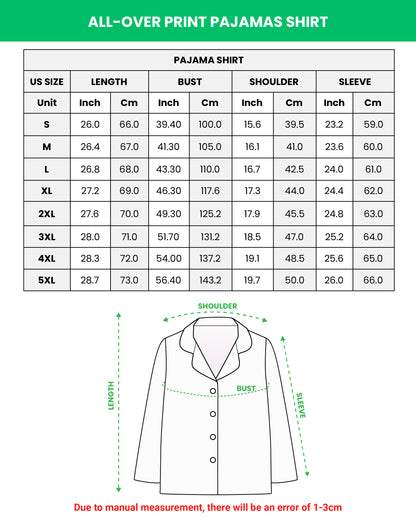 Our Neon Skull & Floral Pajama Set  Print Women's Outerwear Autumn and Winter Pajama Set