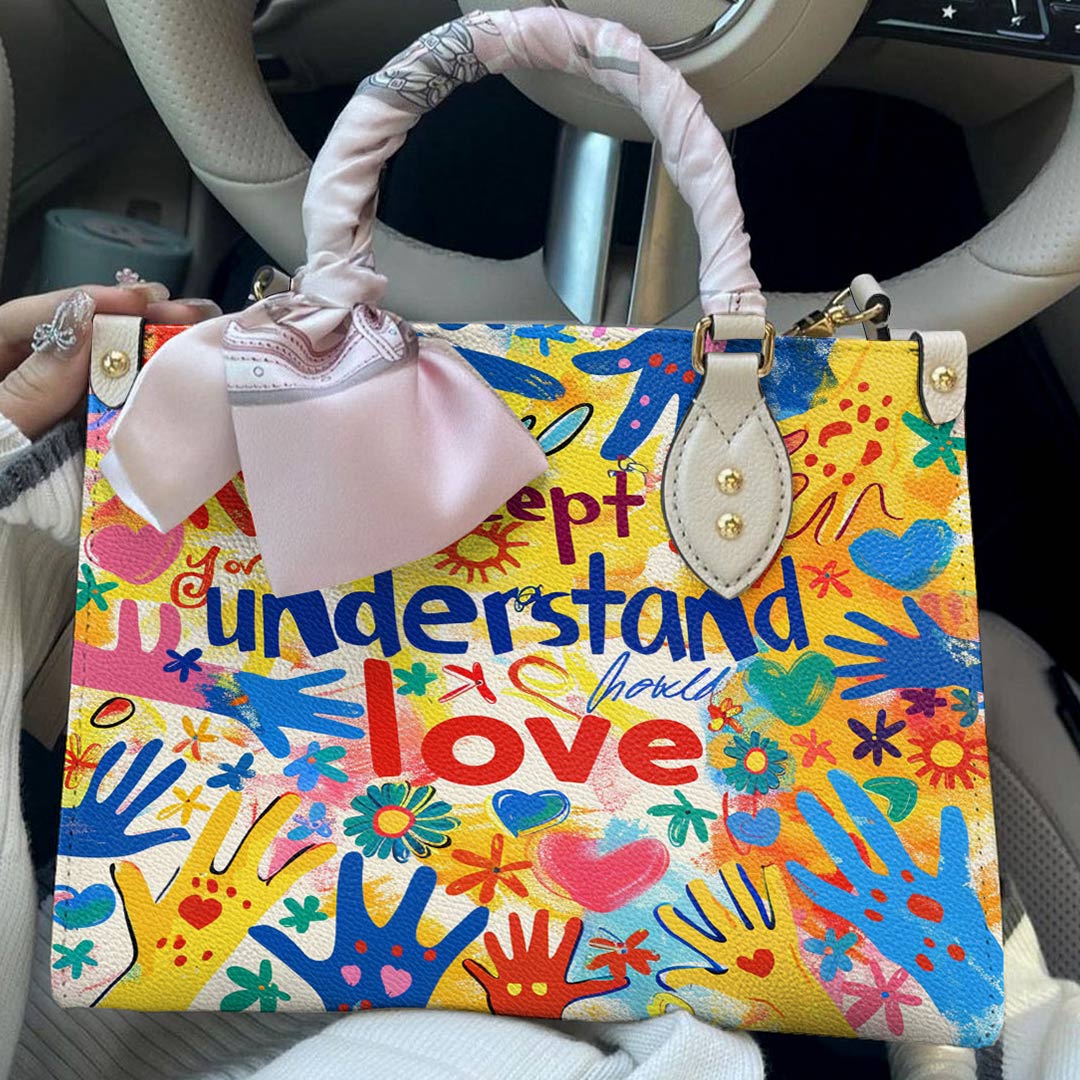 Leather Bag Colors of Love