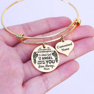 Nana To Granddaughter - Love Always Customized Name Bracelet