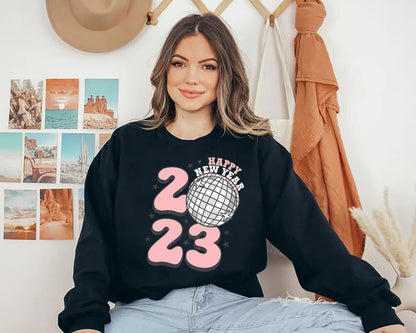 New Year's 2023 Sweatshirt, 2023 New Year's Crew Sweatshirt, Happy New Year Sweatshirt, New Year's Party Sweatshirt, New Year Crew Hoodie