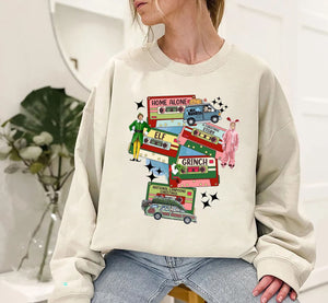 Home Alone Sweatshirt, Christmas Movie Sweatshirt, Funny Christmas Sweatshirt, Christmas Party Clothes, Xmas Sweatshirt