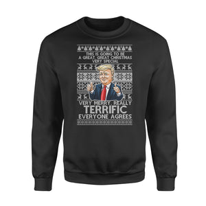 This is going to be a great, great Christmas funny sweatshirt gifts christmas ugly sweater