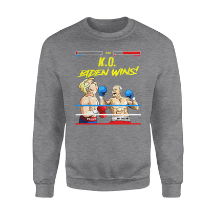 Biden gewinnt Biden 46 gewählt Feiern Sie Biden 46. Präsident - Lustige Sweatshirt Geschenke Weihnachten hässlicher Pullover für Männer und Frauen 