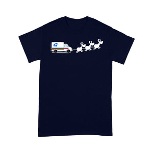 Funny Christmas Gift - Mailman Postal Worker Mail Carrier Tee Shirt Gift For Christmas