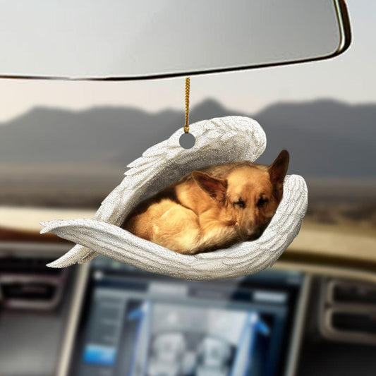 German shepherd sleeping angel german shepherd lovers dog lovers ornament - Best gifts your whole family