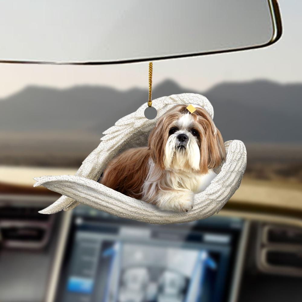 Shih Tzu Sleeping Angel Shih Tzu Lovers Dog Moms Ornament - Best gifts your whole family